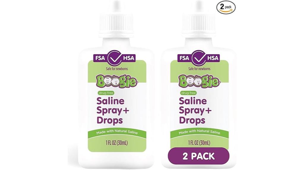 saline nasal spray pack