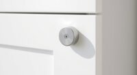secure no drill cabinet locks