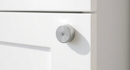 secure no drill cabinet locks