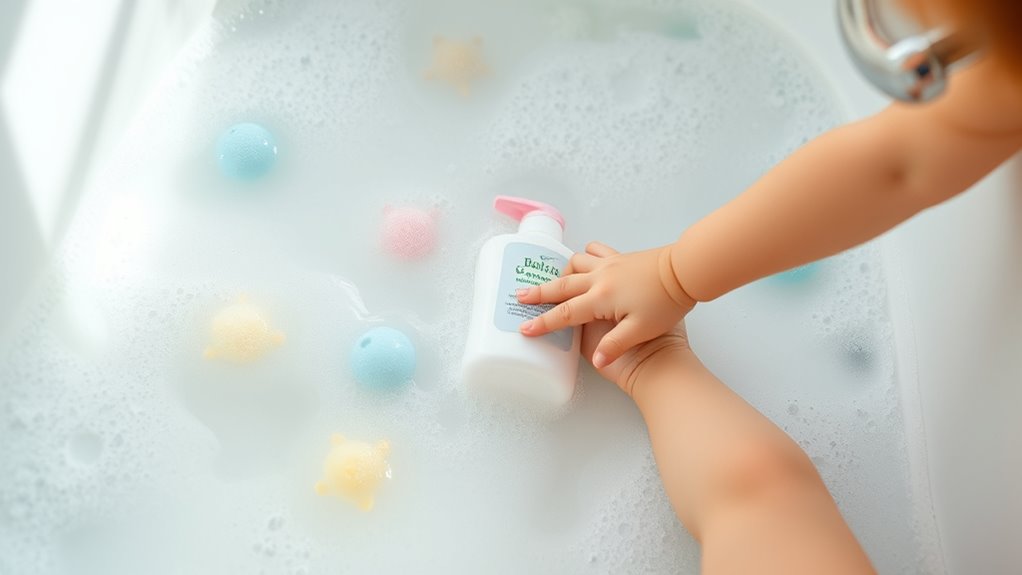 secure supervised bath time