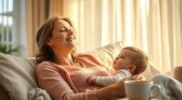 self care boosts baby happiness