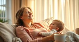 self care boosts baby happiness