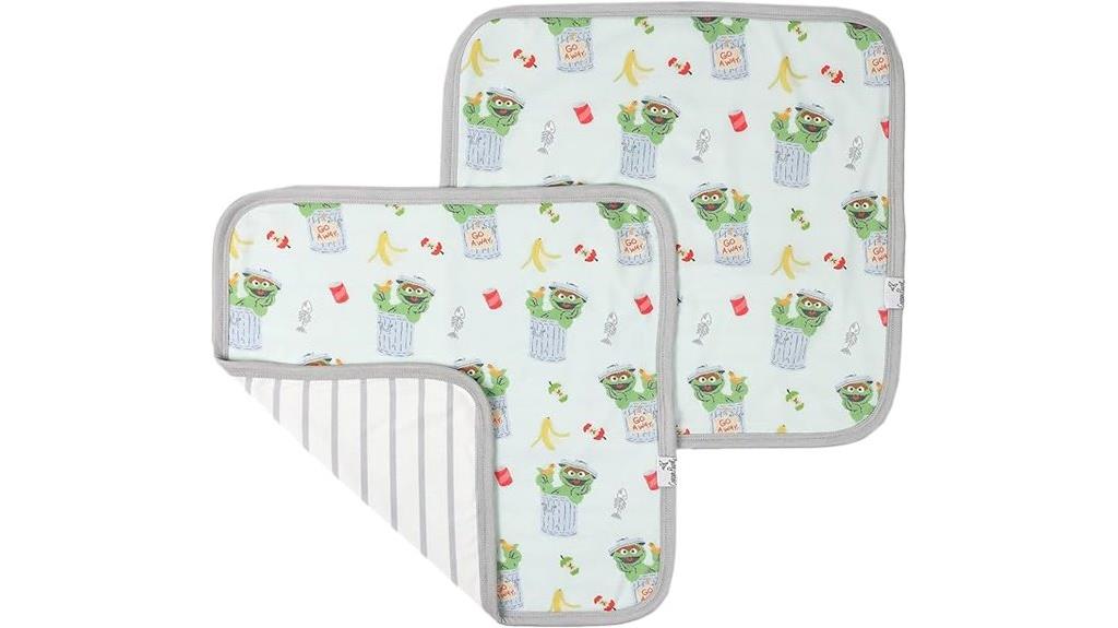 set of two baby blankets