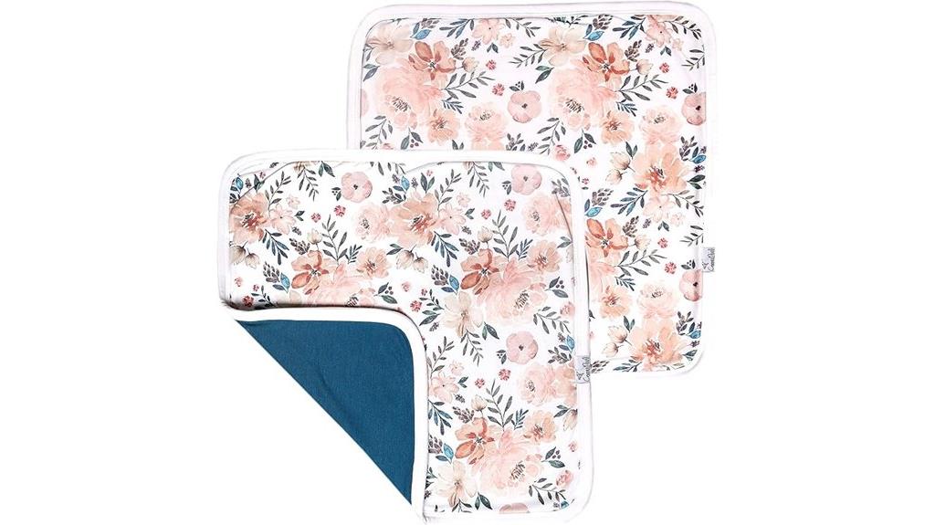 set of two baby blankets