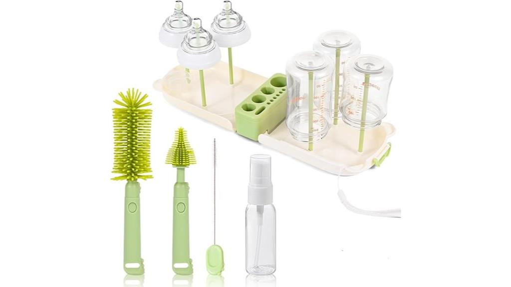 seven in one baby brush
