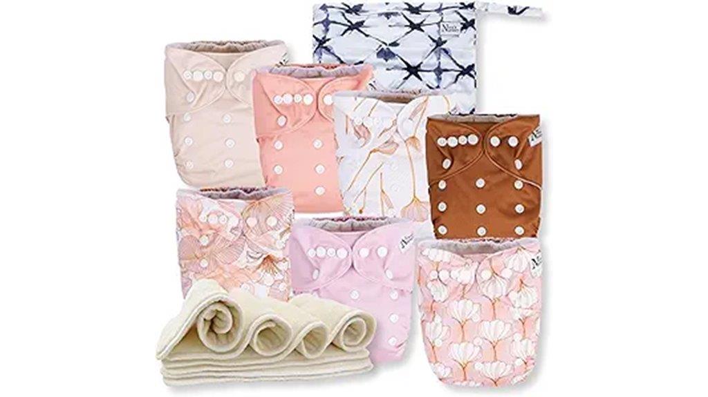 seven pack cloth diapers