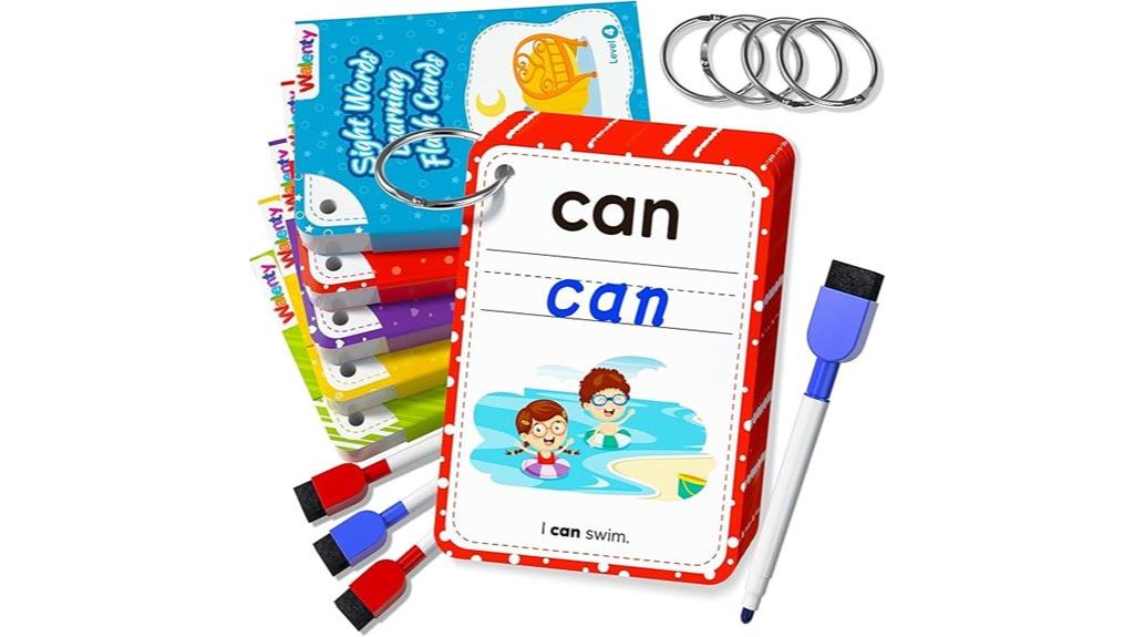 sight words flash cards