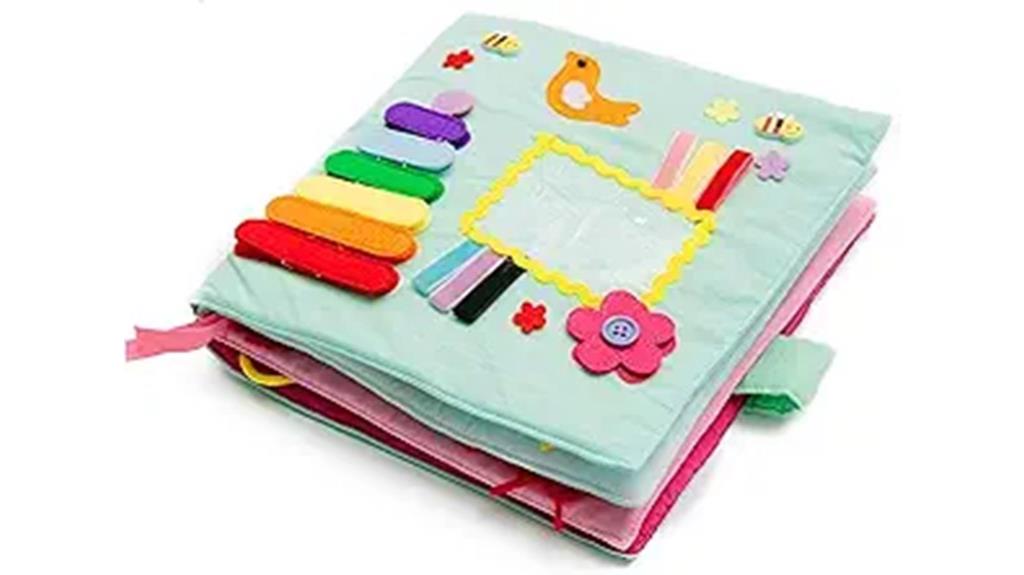 silent montessori toddler book