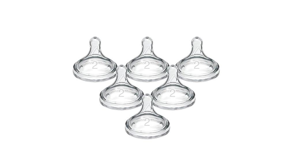silicone baby bottle nipples