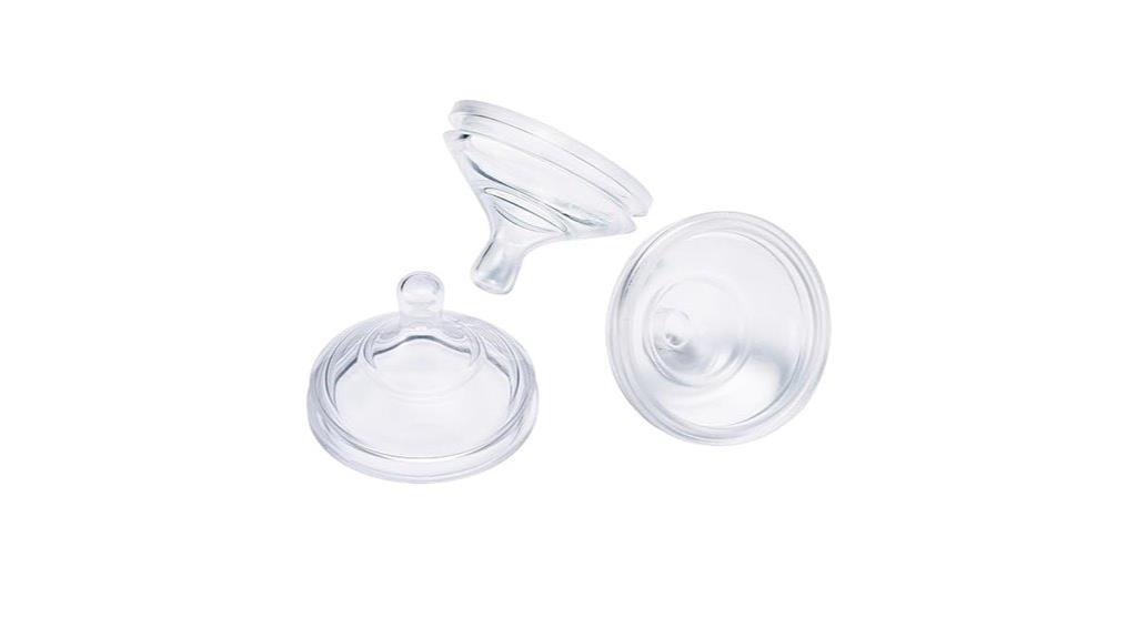 silicone baby bottle nipples