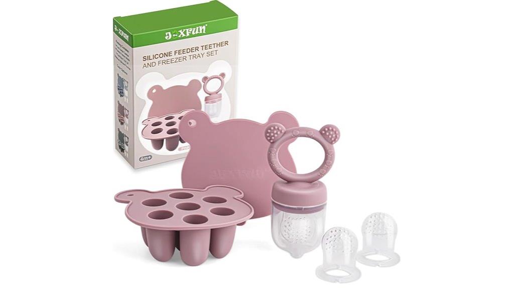 silicone baby food feeder
