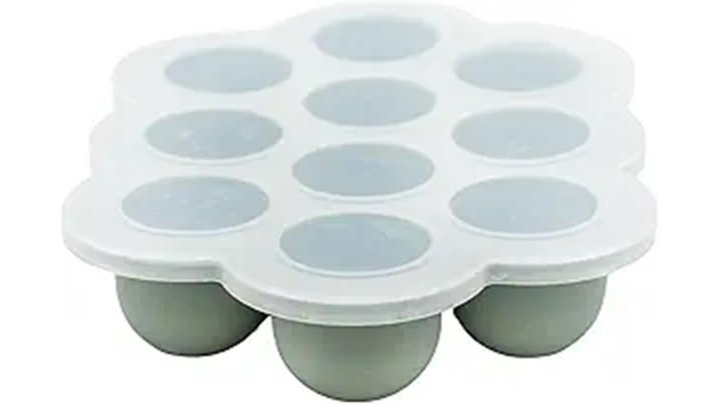 silicone baby food tray