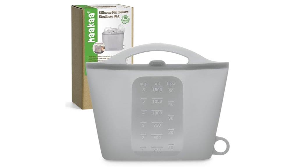 silicone travel sterilizer bags
