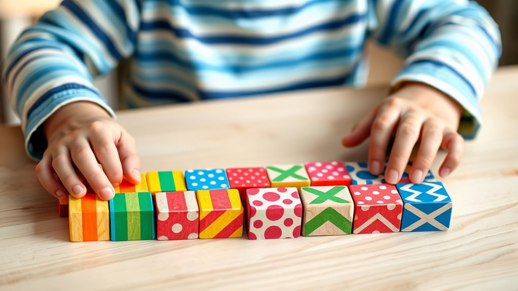 simple pattern teaching activities