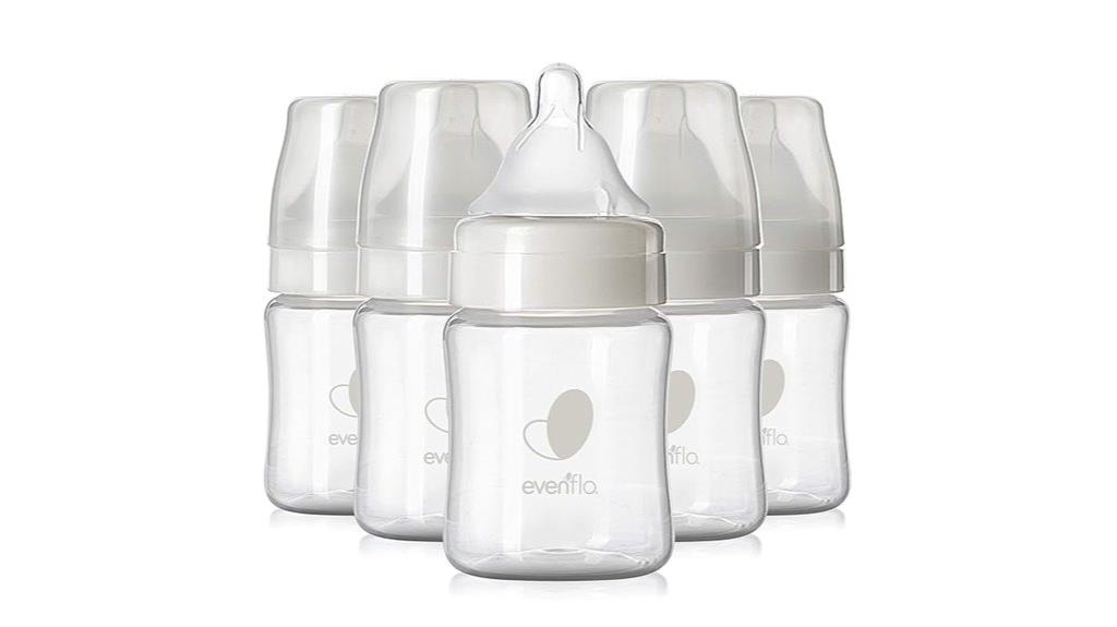 six pack vented baby bottles