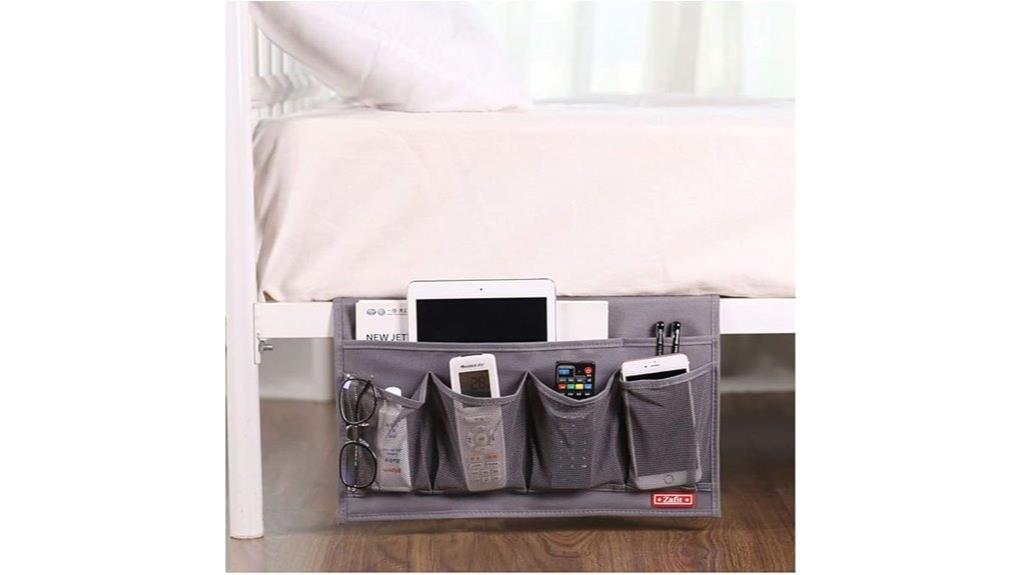 six pocket bedside organizer