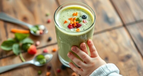 sneaky veggie toddler smoothie