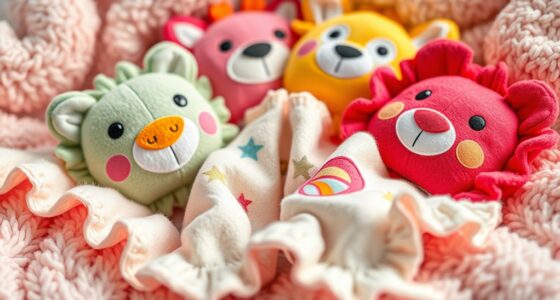 soft cloth crinkle books