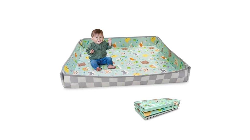 soft foldable baby mat