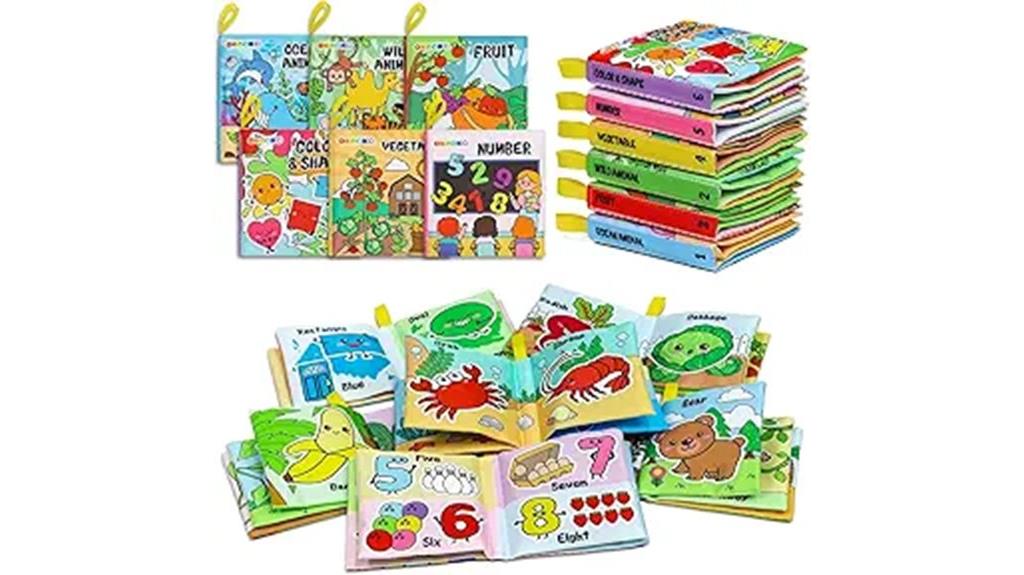 soft infant baby books