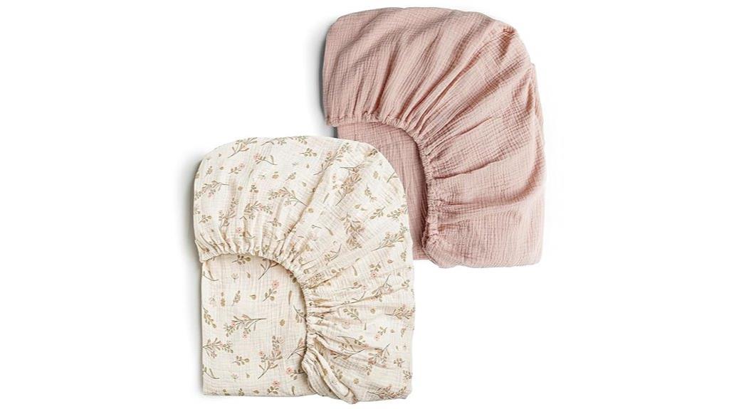 soft muslin crib sheets