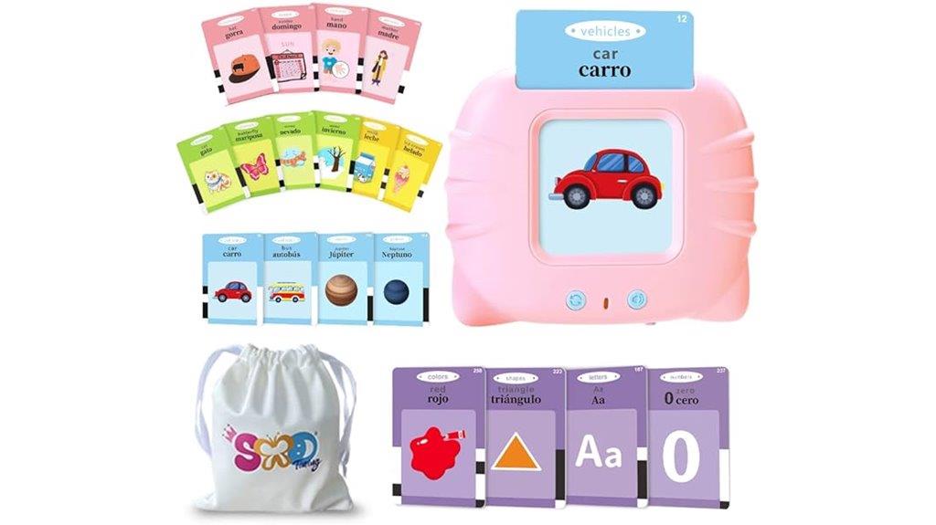 spanish flash cards for children