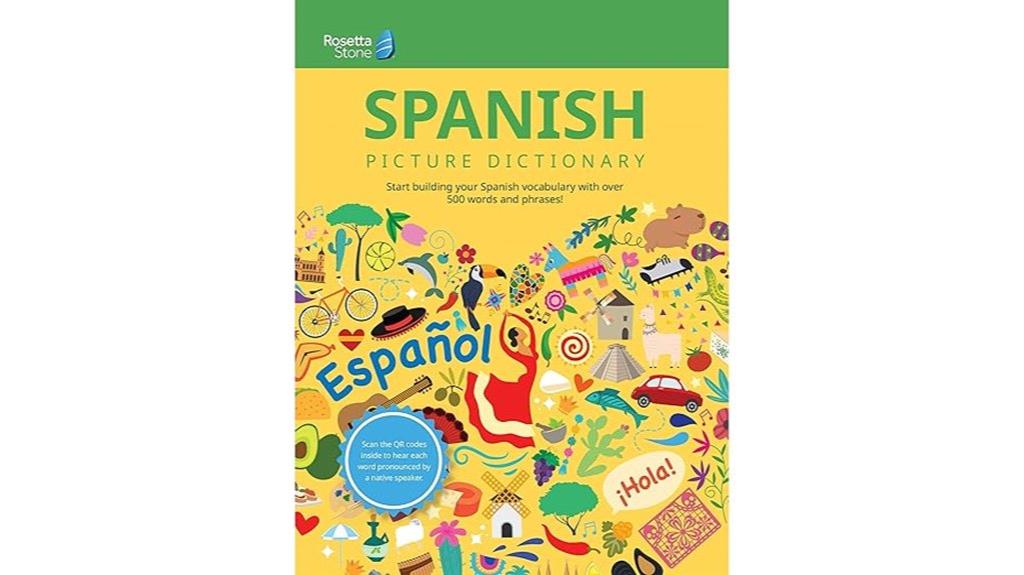 spanish learning picture dictionary