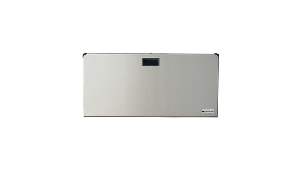 stainless steel baby changing station