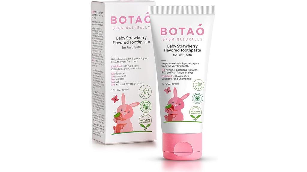 strawberry flavored fluoride free
