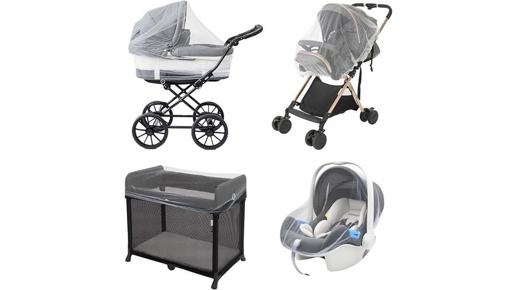 stroller and crib net
