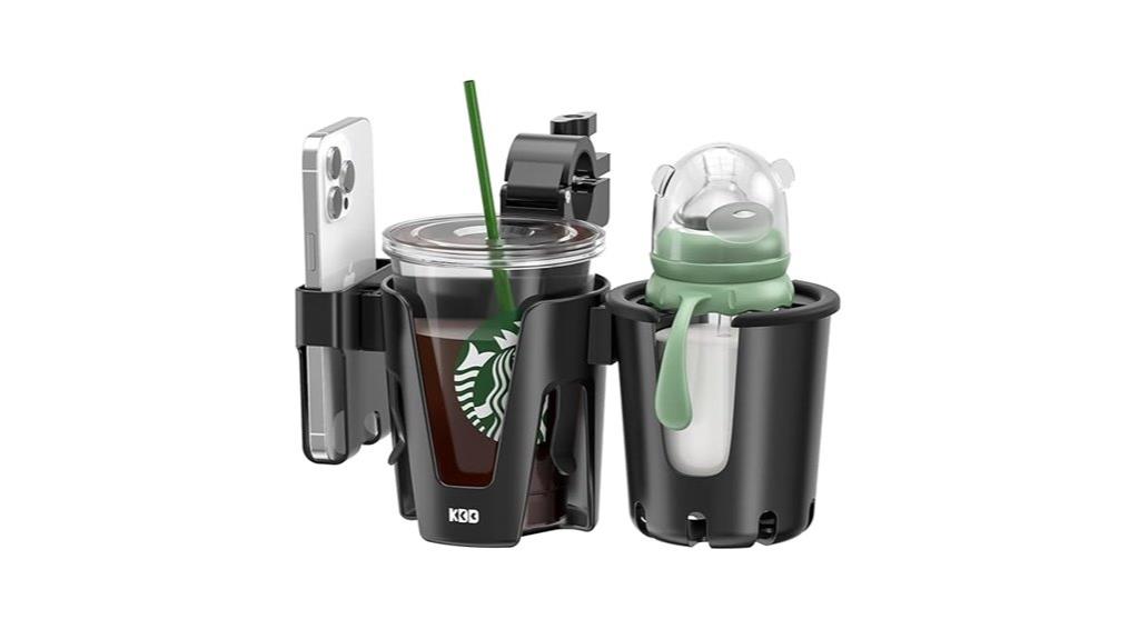 stroller cup phone holder
