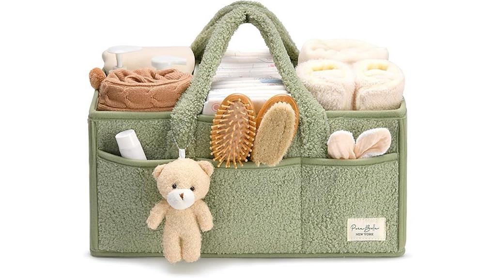stylish baby changing organizer