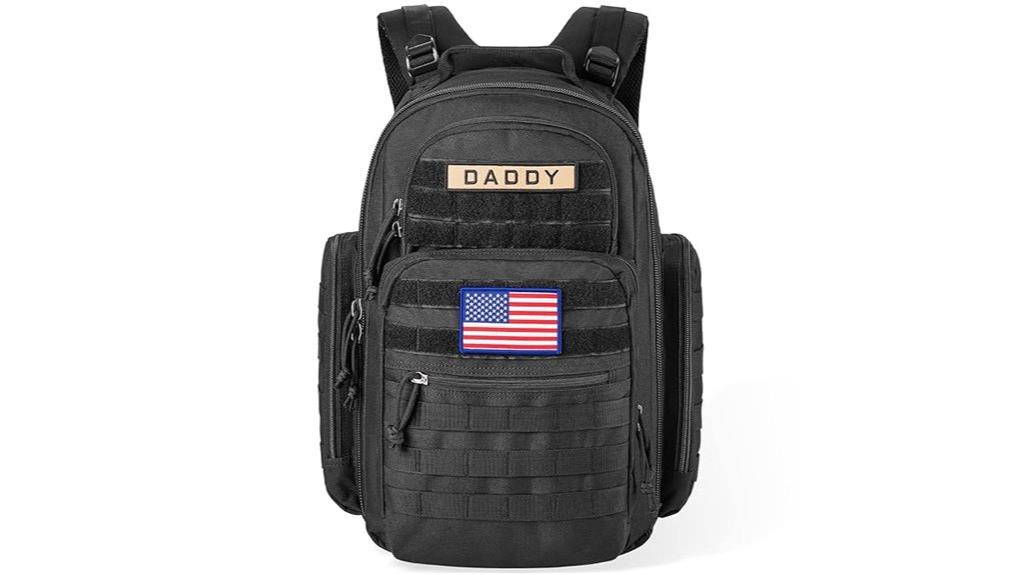 stylish dad mom backpack