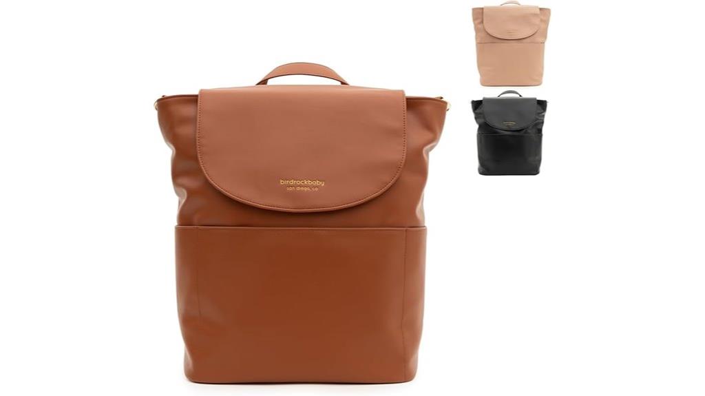 stylish seaside diaper backpack