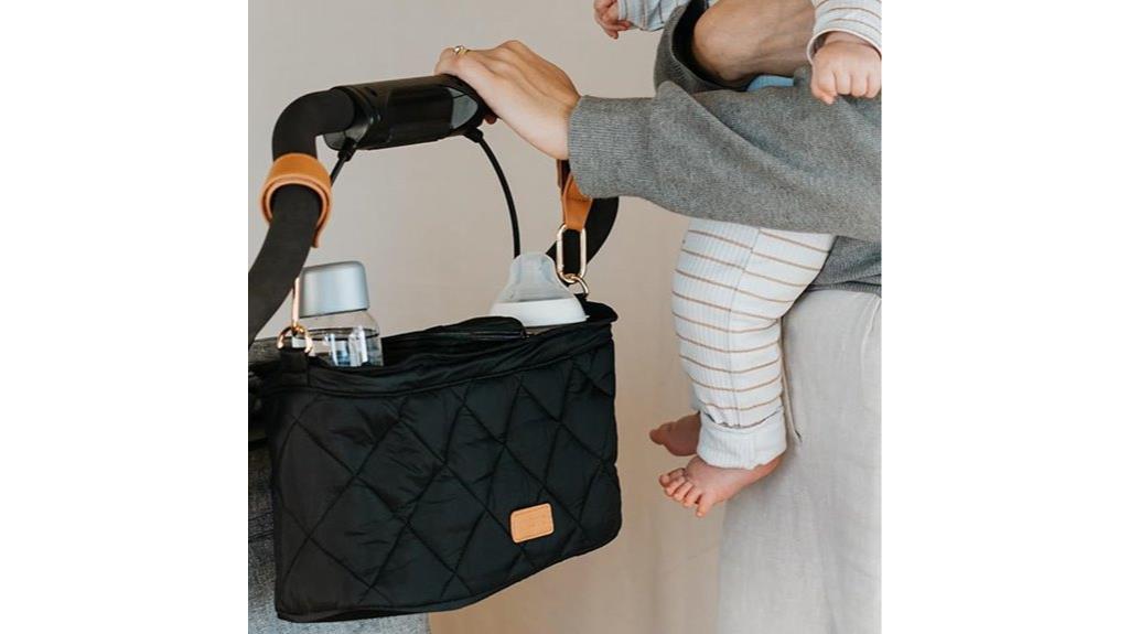 stylish stroller organizer cup