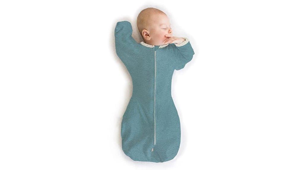 swaddle sack with arms