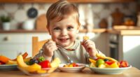 teaching toddlers proper eating behavior