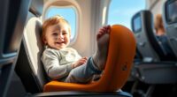 toddler airplane footrest options