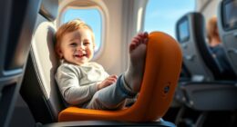 toddler airplane footrest options