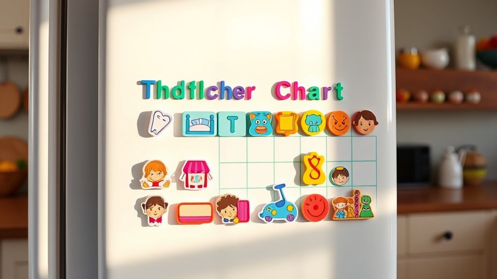 toddler chore magnet ideas