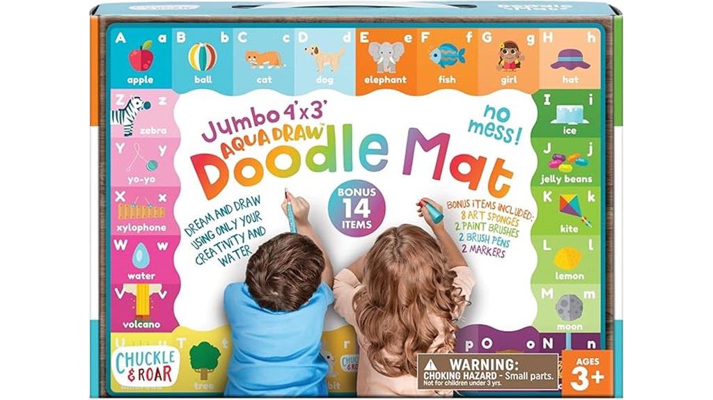 toddler doodle mat fun