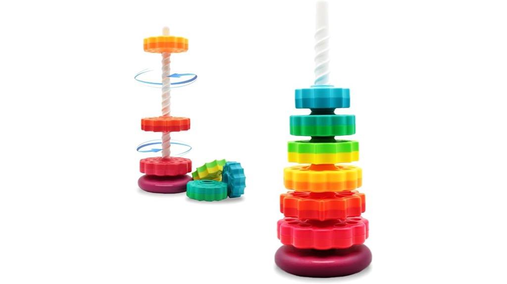 toddler educational stacking toys