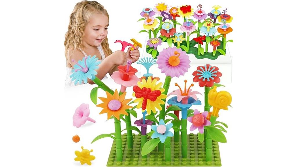 toddler flower garden toy