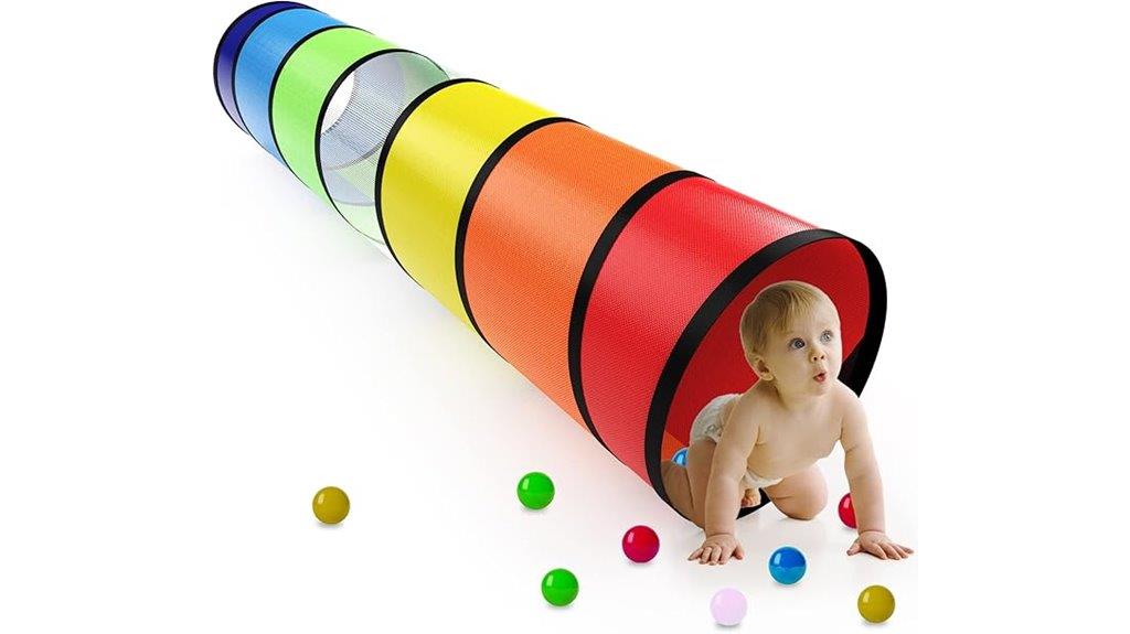 toddler kids play tunnel