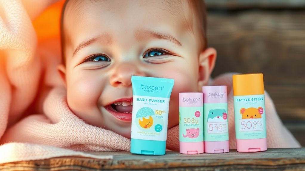 top baby sunscreen stick picks