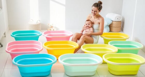 top collapsible baby bathtubs