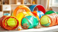top collapsible play tunnels