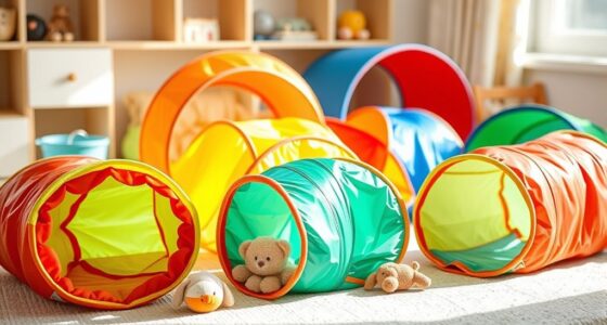 top collapsible play tunnels