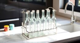 top counter bottle drying racks