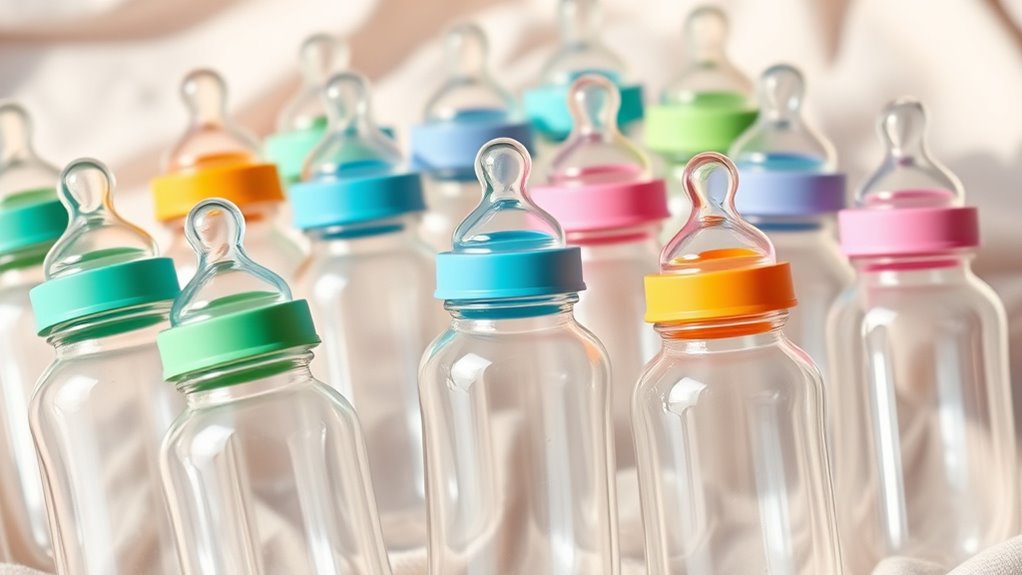 top glass baby bottles